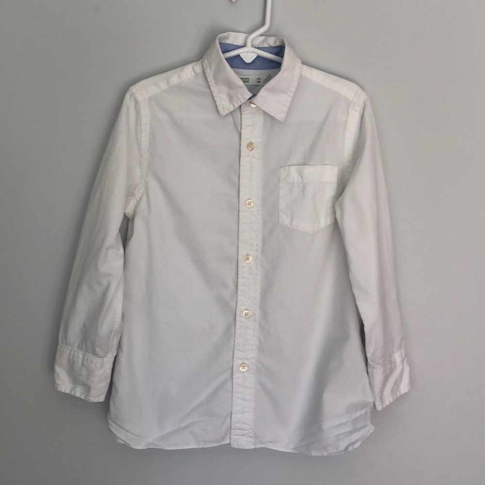 Kids Crewcuts button down shirt size 4/5